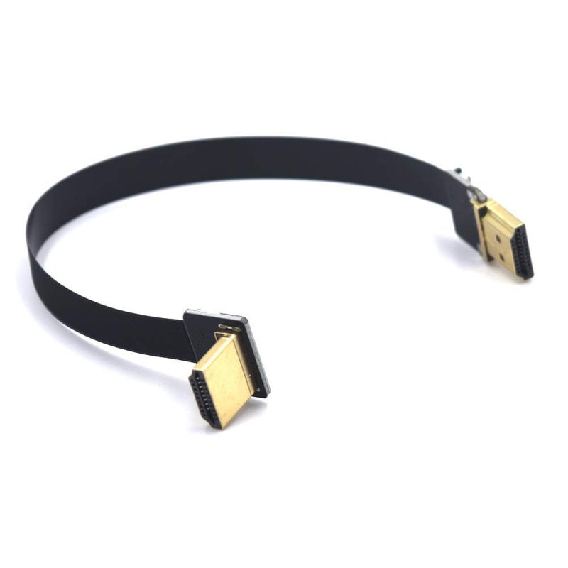 Kework 20cm FPV HDMI Slim Flat Cable, Upward Male to Straight Male 1080P HDMI Cord - Image 4